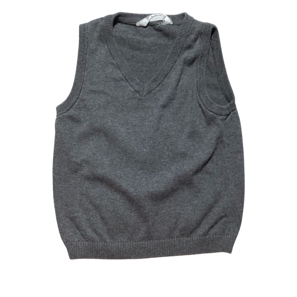 H&M Sweater Vest Child Size 6–7 Years — Sleeveless, V-Neck, Classic Layering